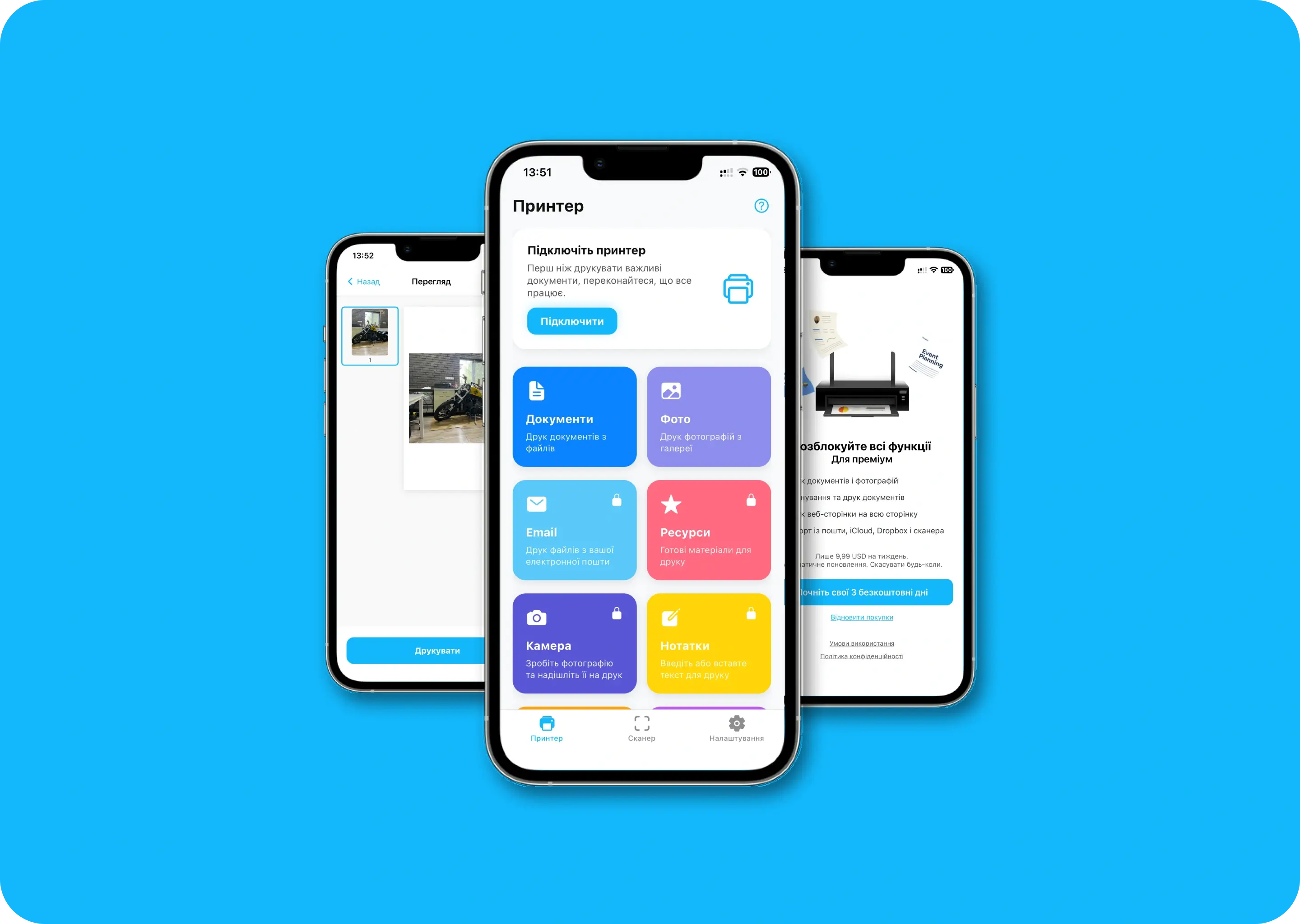 Printer ProMax — приложение для iOS